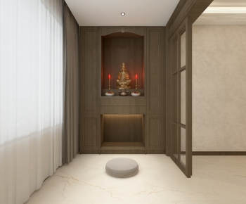 New Chinese Style Buddhist Niche-ID:610295062