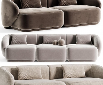 Modern Three-seat Sofa-ID:559508097