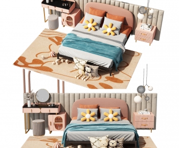 Modern Child's Bed-ID:461080111