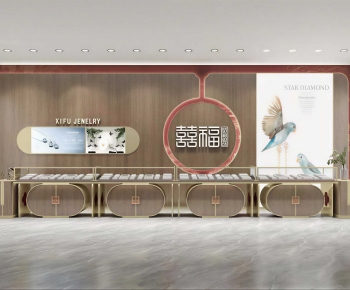 New Chinese Style Jewelry Store-ID:633330359