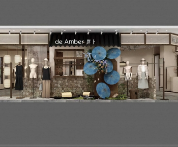 Modern Facade Element-ID:400908953