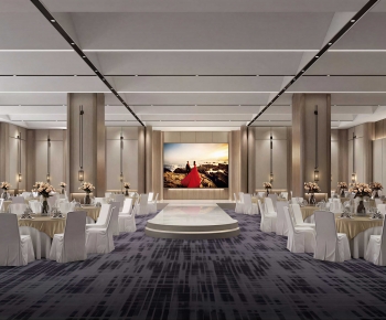 Modern Banquet Hall-ID:349308973