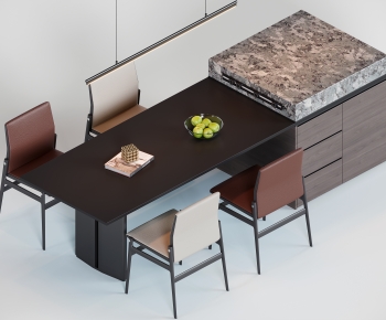 Modern Dining Table And Chairs-ID:924686912