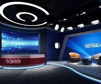 Modern Exhibition Hall-ID:533948904