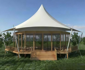 Modern Building Appearance-ID:829319952