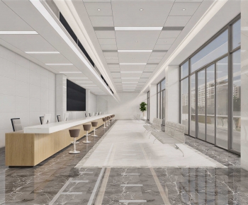 Modern Office Reception Desk-ID:864989892