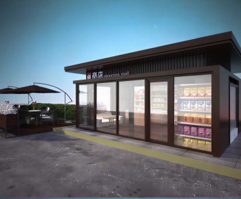 Modern Building Appearance-ID:310612923