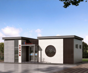 Modern Building Appearance-ID:363090998