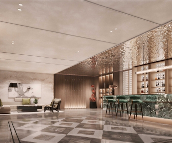 Modern Office Reception Desk-ID:282108077