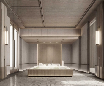 New Chinese Style Real Estate Sales Office-ID:159604079