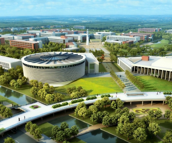 Modern Architectural Bird's-eye View Planning-ID:265219268