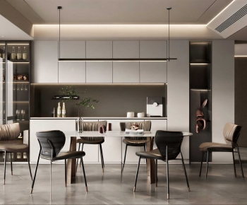 Modern Dining Room-ID:621943005