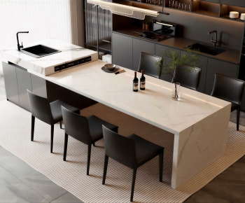 Modern Dining Table And Chairs-ID:240859036