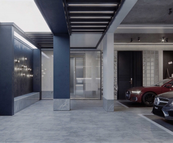 Modern Underground Garage-ID:228218088