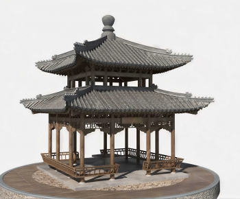New Chinese Style Building Component-ID:868438018