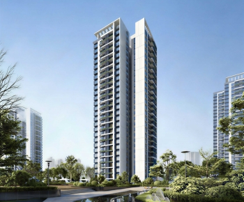 Modern Residential Building-ID:370645058