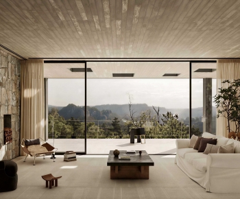 Modern A Living Room-ID:414180994