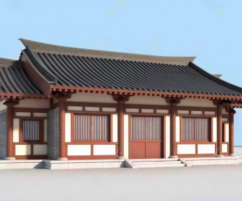 Chinese Style Ancient Architectural Buildings-ID:581648116