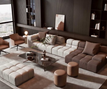 Modern Sofa Combination-ID:806587939