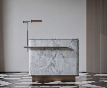 Modern Reception Desk-ID:148134954