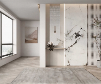 New Chinese Style Hallway-ID:513591054
