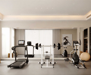 Modern Home Fitness Room-ID:499078047