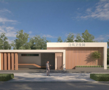 Modern Building Appearance-ID:591942074