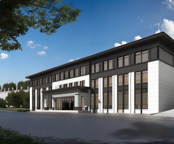 Modern Building Appearance-ID:583621987
