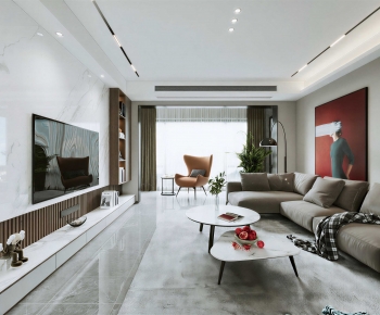 Modern A Living Room-ID:323772915