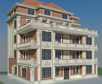 Modern Building Appearance-ID:676980028