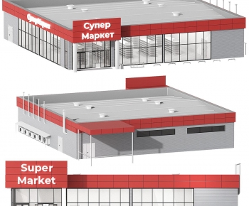 Modern Building Appearance-ID:800149487