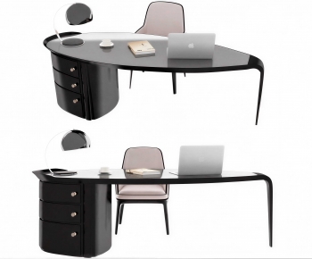 Modern Computer Desk And Chair-ID:765882979