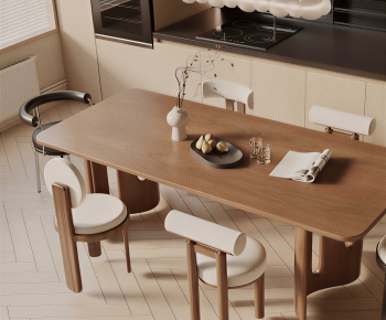 Modern Dining Table And Chairs-ID:767189031