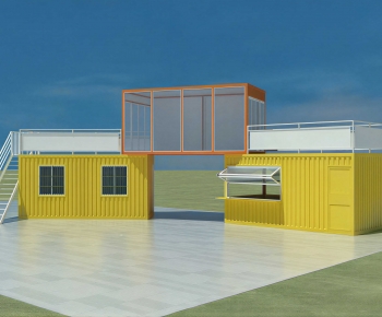 Modern Building Appearance-ID:344700837