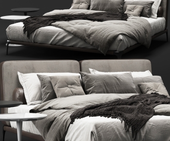 Modern Double Bed-ID:295906071