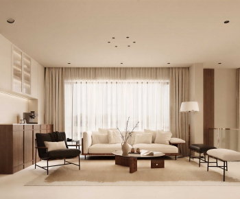 Modern A Living Room-ID:396872046