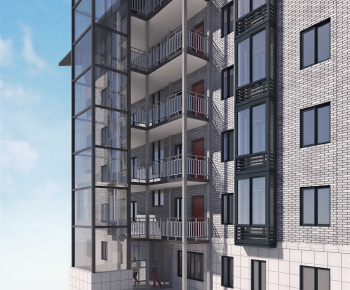 Modern Building Appearance-ID:325260282