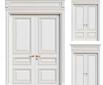 Simple European Style Double Door-ID:978013996