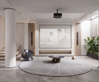 Modern A Living Room-ID:847750904