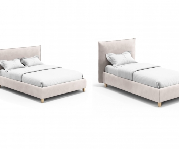 Modern Single Bed-ID:535794974