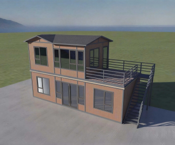 Modern Building Appearance-ID:669298892