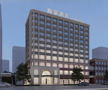 Modern Building Appearance-ID:397063979
