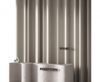 Modern Reception Desk-ID:856663946