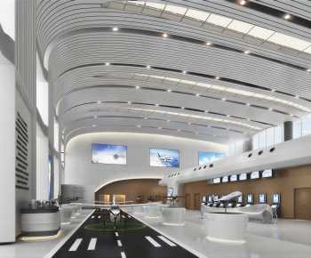 Modern Exhibition Hall-ID:123168958