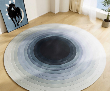 Modern Circular Carpet-ID:688664913