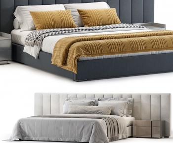 Modern Double Bed-ID:978974101