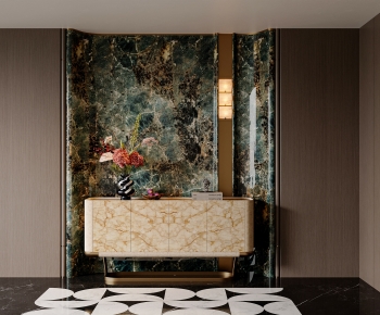 Modern Entrance Cabinet-ID:933368921