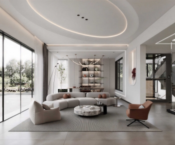 French Style A Living Room-ID:992798098
