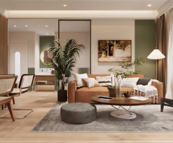 Modern A Living Room-ID:702392109
