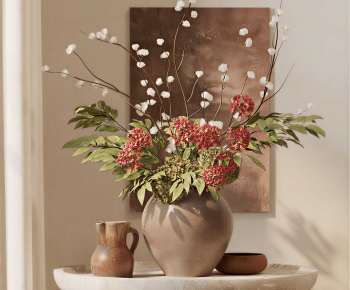 Wabi-sabi Style Flower Arrangement-ID:136164905